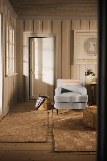 Elin Teppich - Honey comb natural, 90x150 cm - Dixie