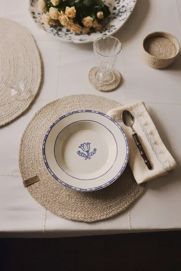 Ella Glasuntersetzer Ø10,5cm 6er Pack - Beige - Dixie