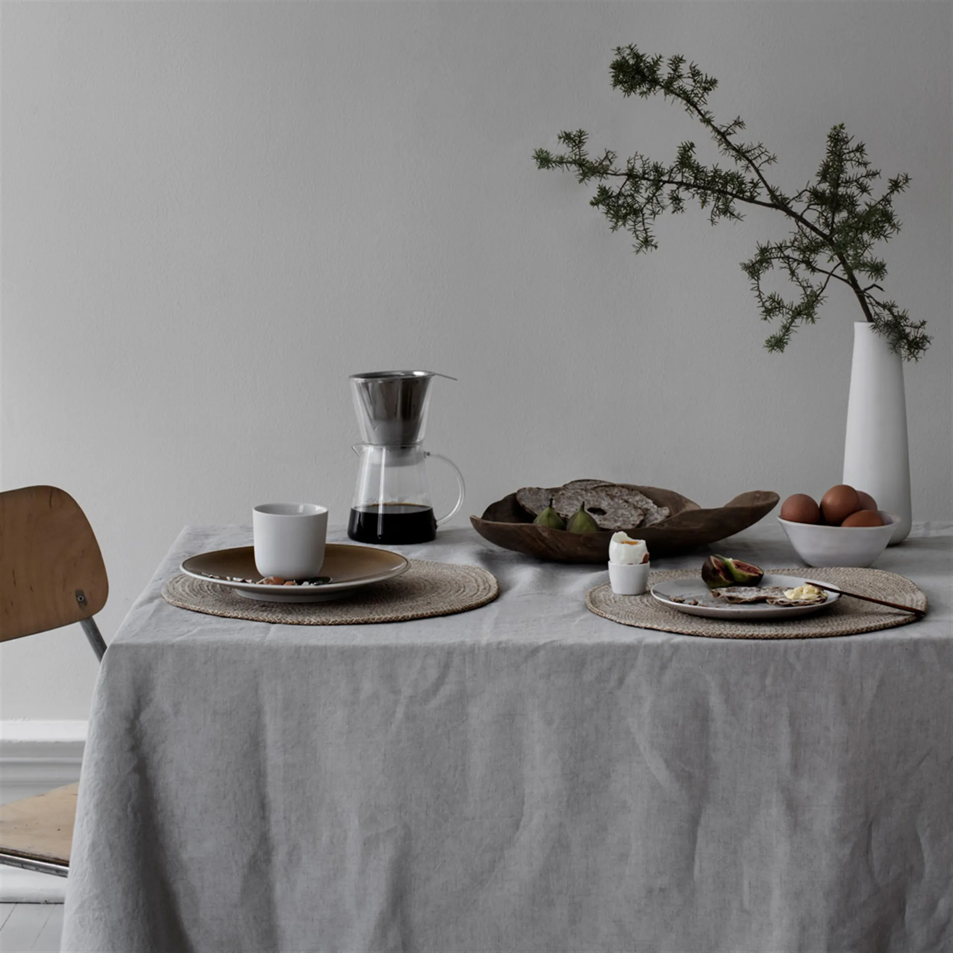 Ella Platzdecke Ø38cm, Natur Dixie