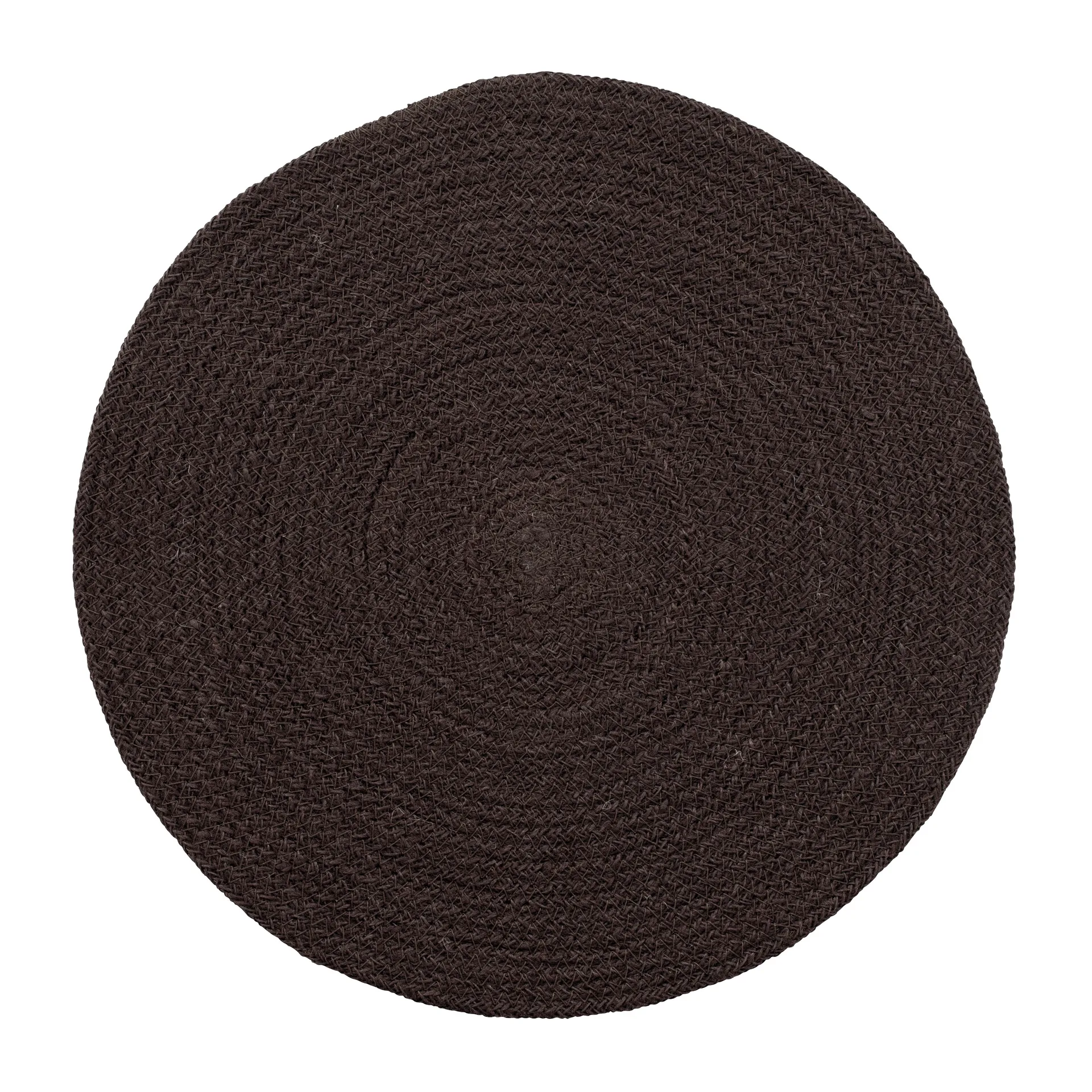 Ella Platzdecke Ø38cm, Schwarz-braun Dixie