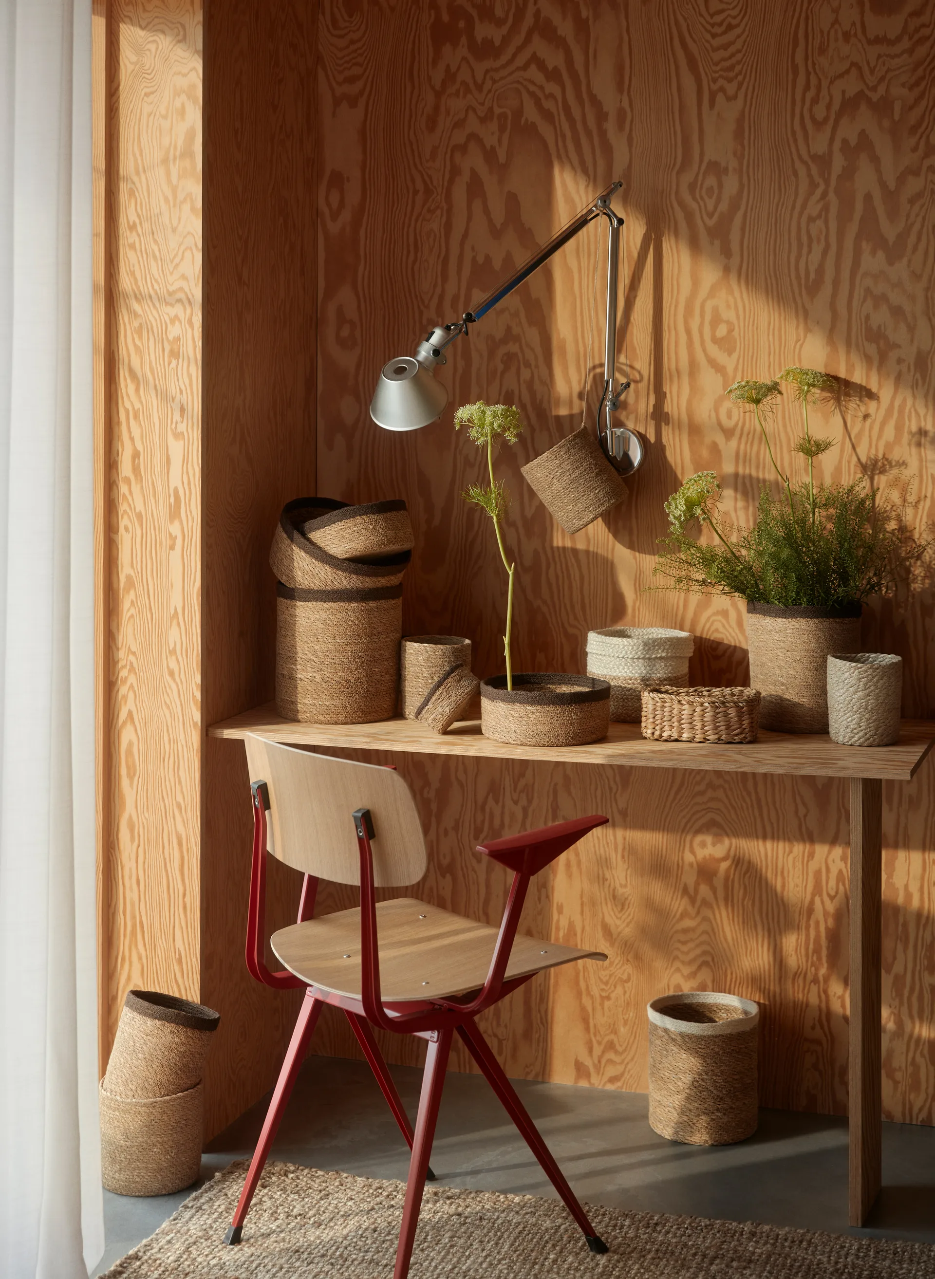 Emil Brotkorb 3er Pack, Natur-braun Dixie