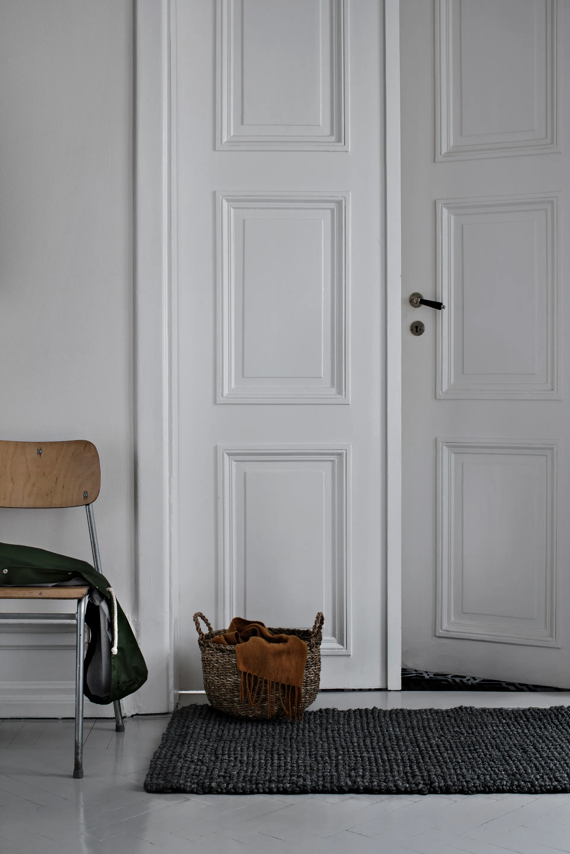 Jute Fußabtreter dunkelgrau, 70 x 120cm Dixie