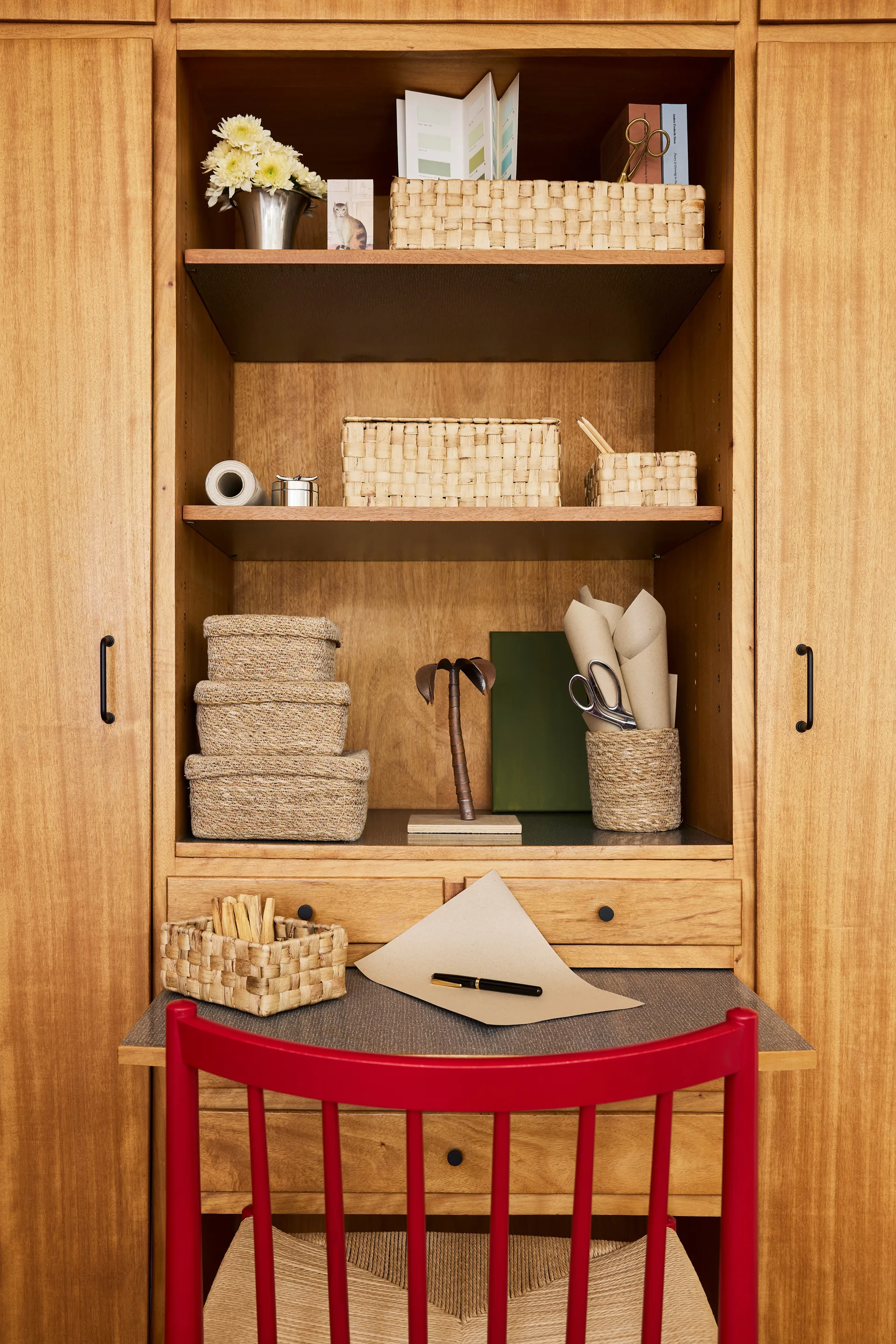 Lily Aufbewahrungsbox Panama 3-teilig, Natural Dixie