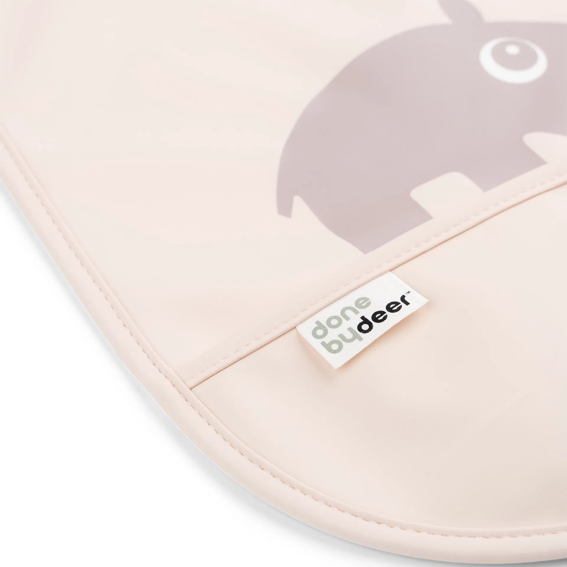 Ozzo Lätzchen mit Klettverschluss 2er-Pack, Powder Done by deer