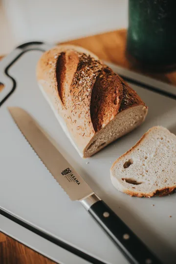 Asama Brotmesser 20 cm - Edelstahl - Dorre