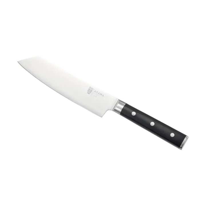 Asama Kiritsuke-Messer - Edelstahl, Schwarz, 33 cm - Dorre