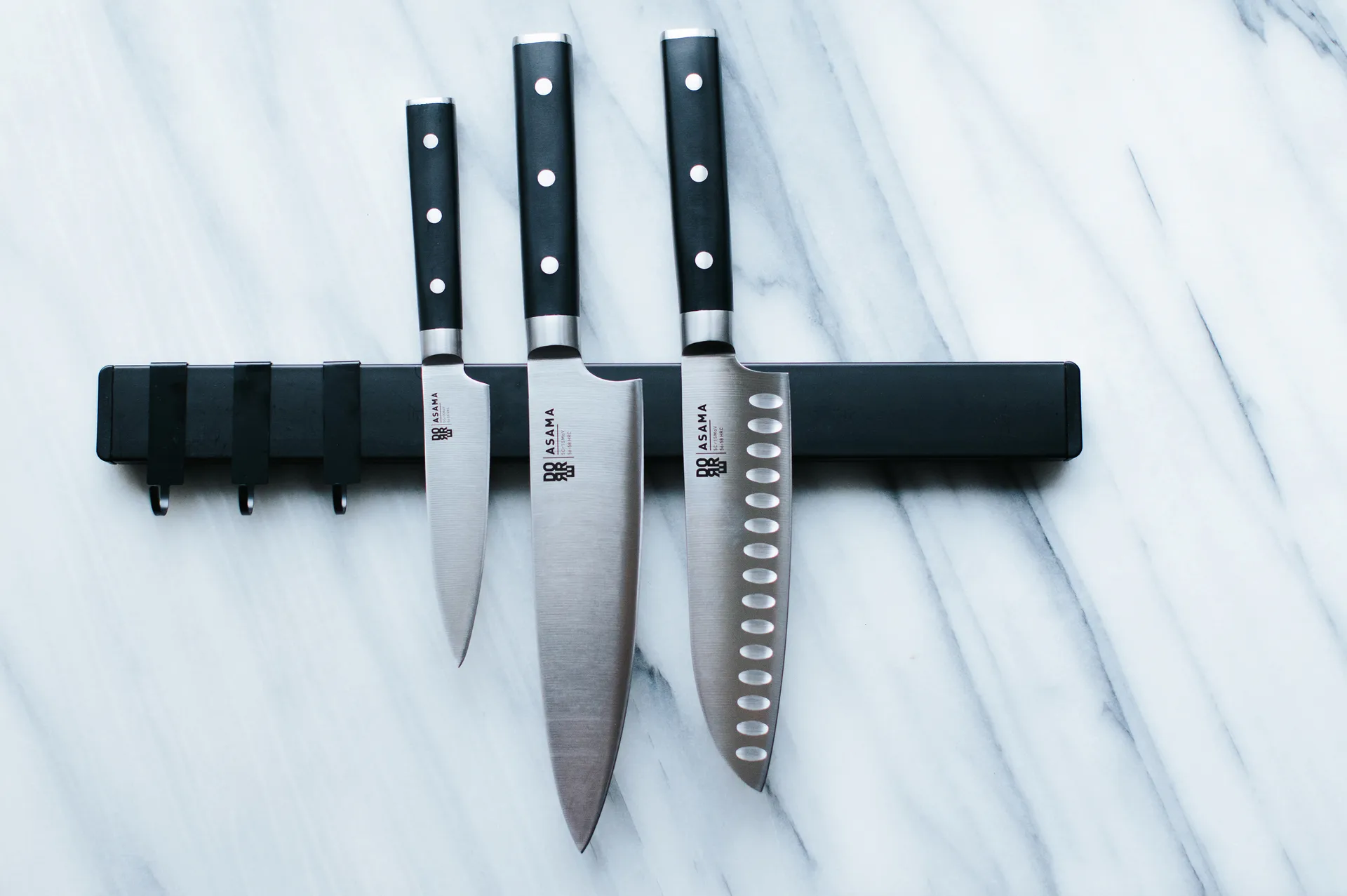 Asama Messer-Set, Edelstahl, 3-teilig Dorre