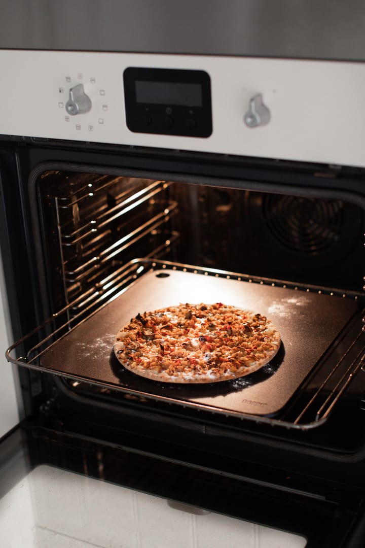BBQ Pizza- & Backunterlage aus Stahl 36 x 36cm, Stahl Dorre