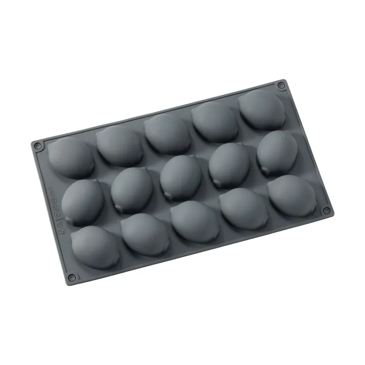 Beck Backform - Grau, Zitrone, Silikon, 15 St. - Dorre
