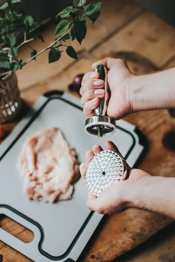 Birdie Biffbanker wendbar 14,5x8,3x8,3 cm - Edelstahl - Dorre