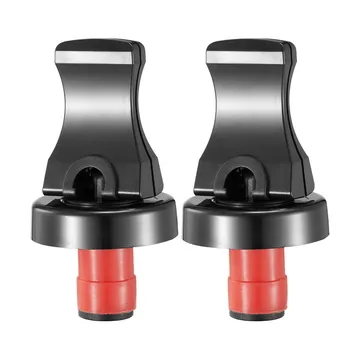 Bobo Flaschenverschluss 2er-Pack - Schwarz - Dorre