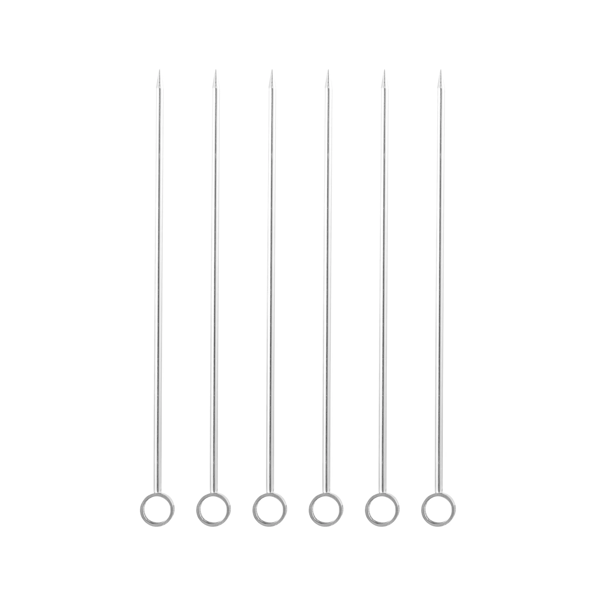Carita Cocktail-Sticks 6er Pack, Edelstahl Dorre