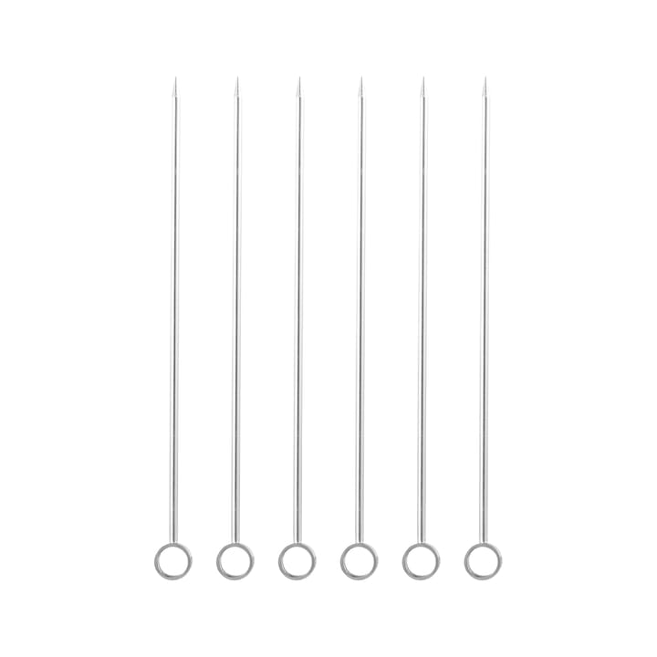 Carita Cocktail-Sticks 6er Pack, Edelstahl Dorre