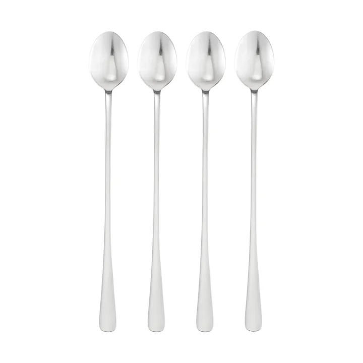 Classic Kaffeelöffel - Edelstahl, lang, 4er-Pack, 22 cm - Dorre