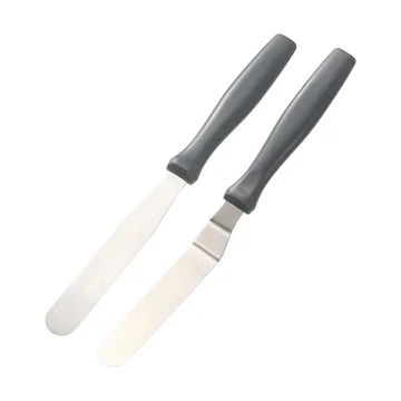 Cookie Palettenmesser - Edelstahl, Schwarz, 2-teilig - Dorre