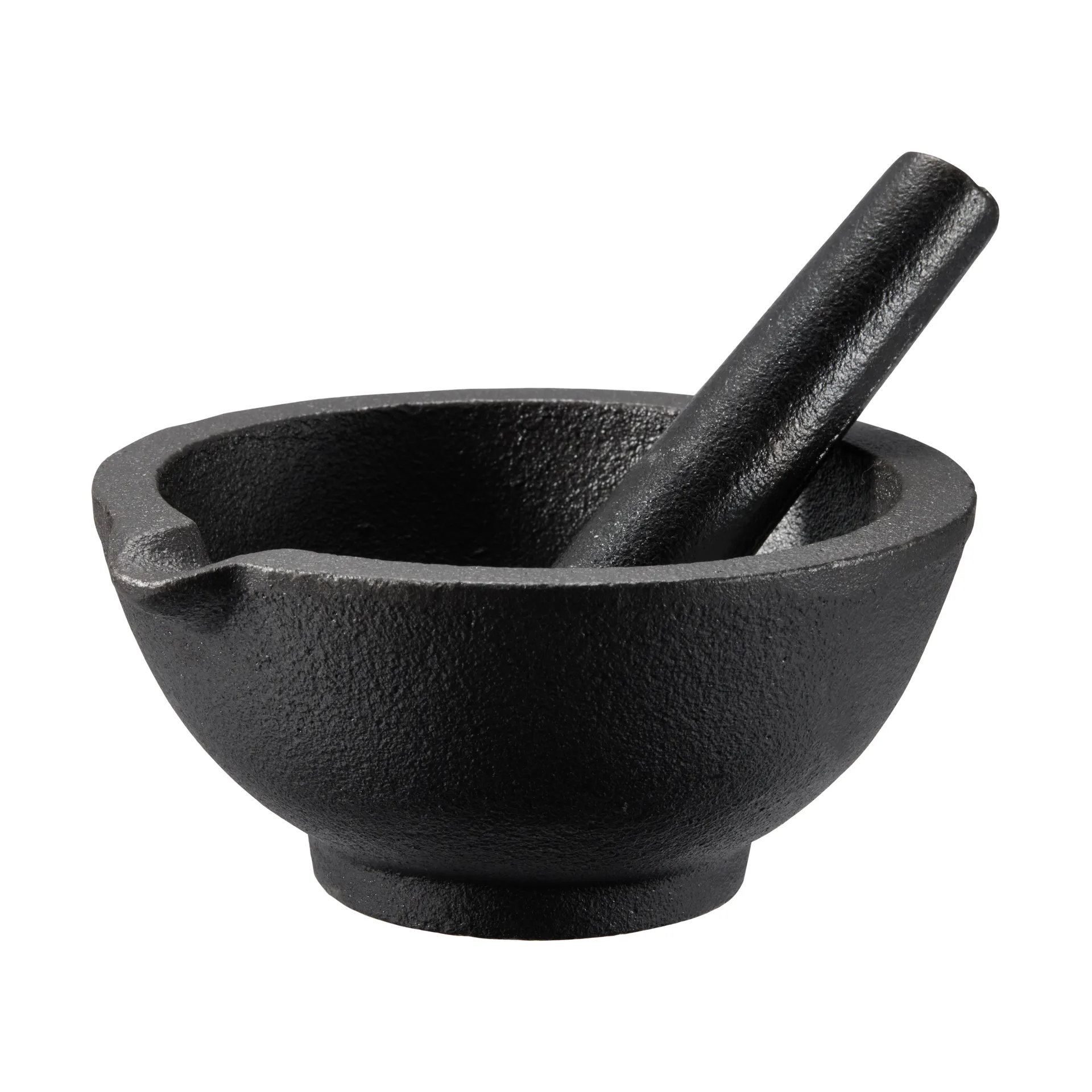 Gilly Gusseisen-Mörser, Schwarz, 13×13×6,3 cm Dorre