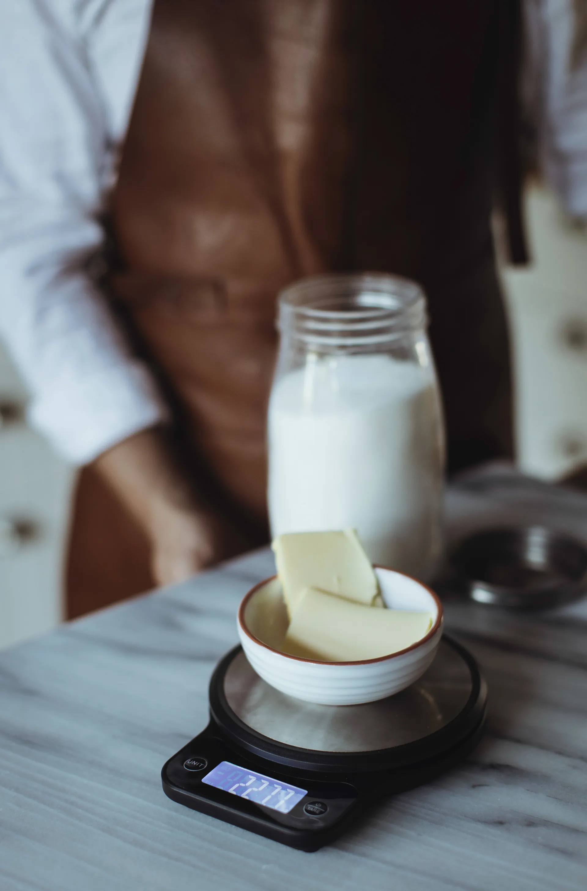 Kodi Küchenwaage, Edelstahl-Schwarz Dorre