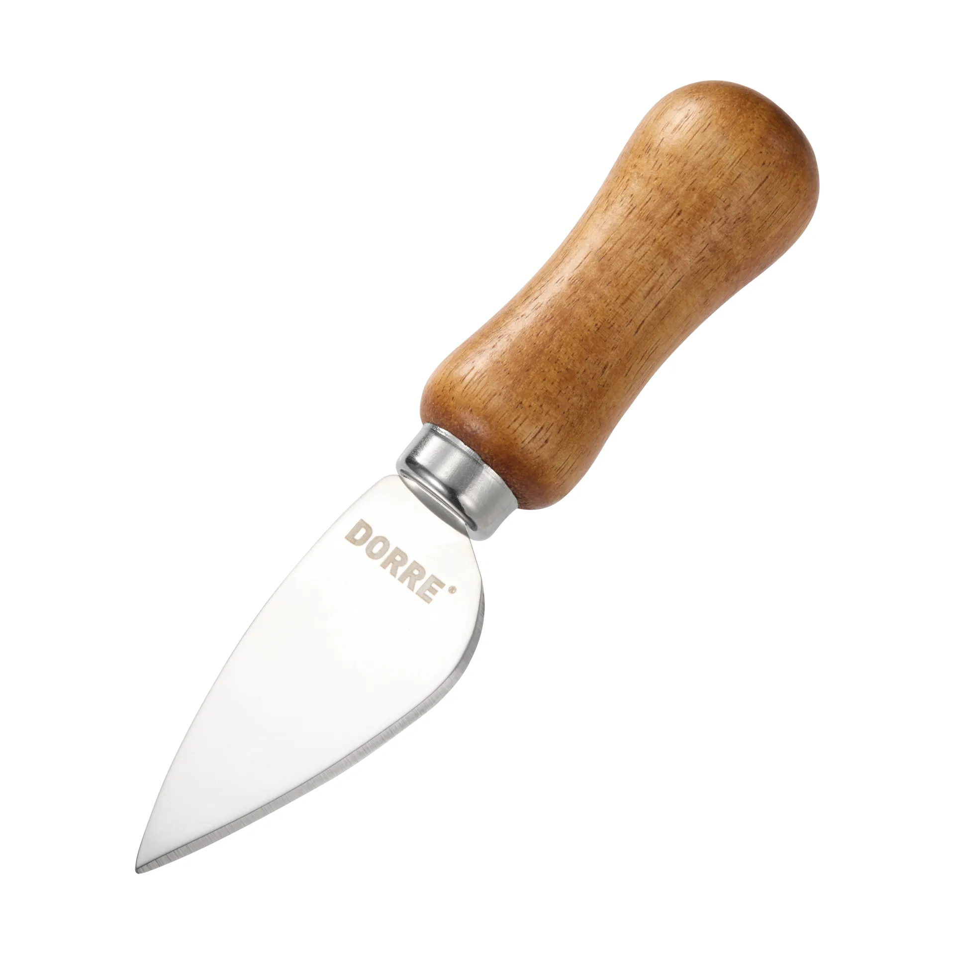 Olva Käsemesser-Set, Akazienholz, Edelstahl, 3-teilig, 13 cm Dorre