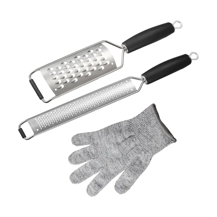 Rion Reibenset - Edelstahl, 3-teilig - Dorre
