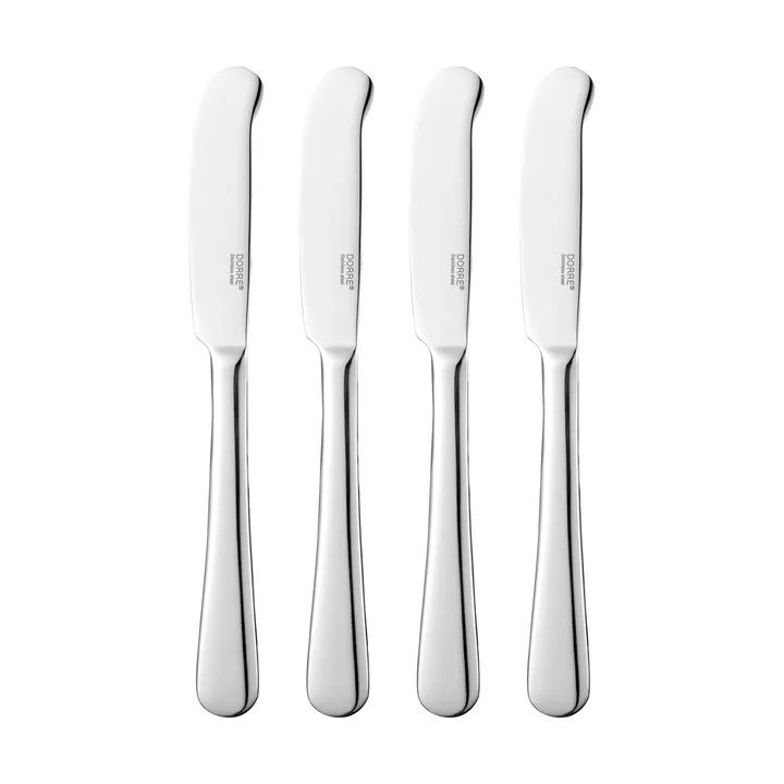 Sheli Buttermesser - Edelstahl, 4er-Pack, 16,2 cm - Dorre