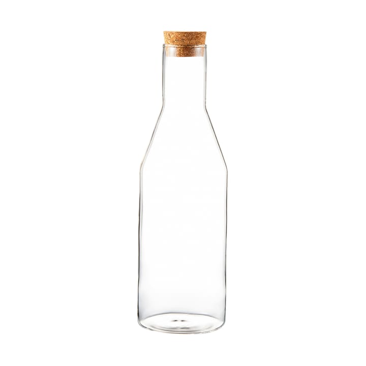 Sunnanö Glaskaraffe mit Korkdeckel 1 l - Glas-Kork - Dorre