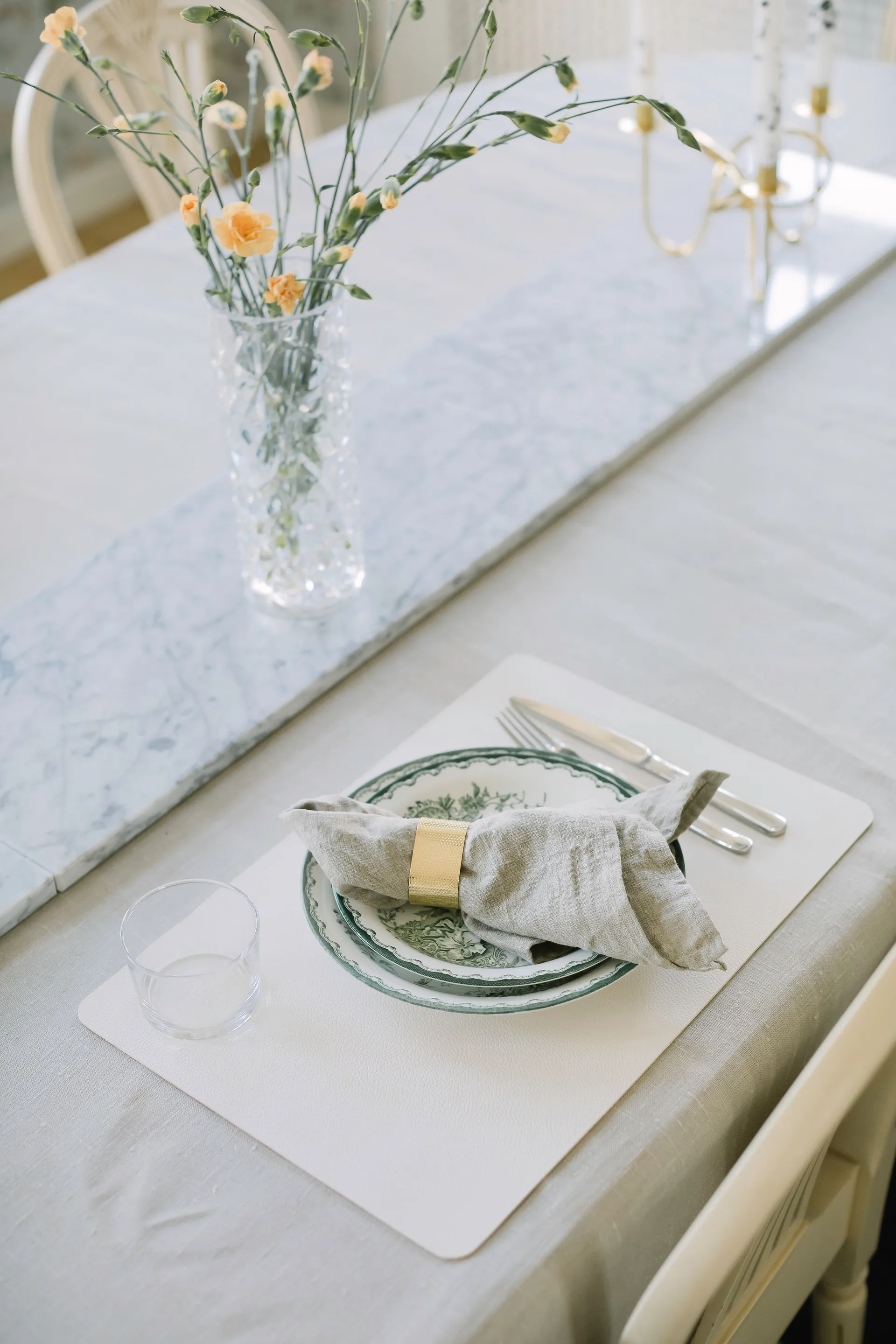 Svea Serviettenringe 6er Pack, Messing Dorre