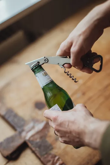 Varda Wein- & Kapselöffner 14,5 cm - Edelstahl - Dorre