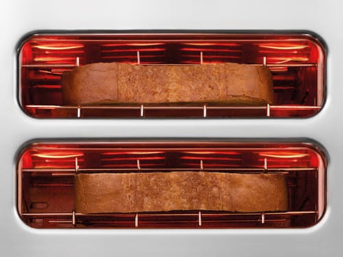 Toaster Lite 2 Scheiben, Gloss glänzend rot Dualit