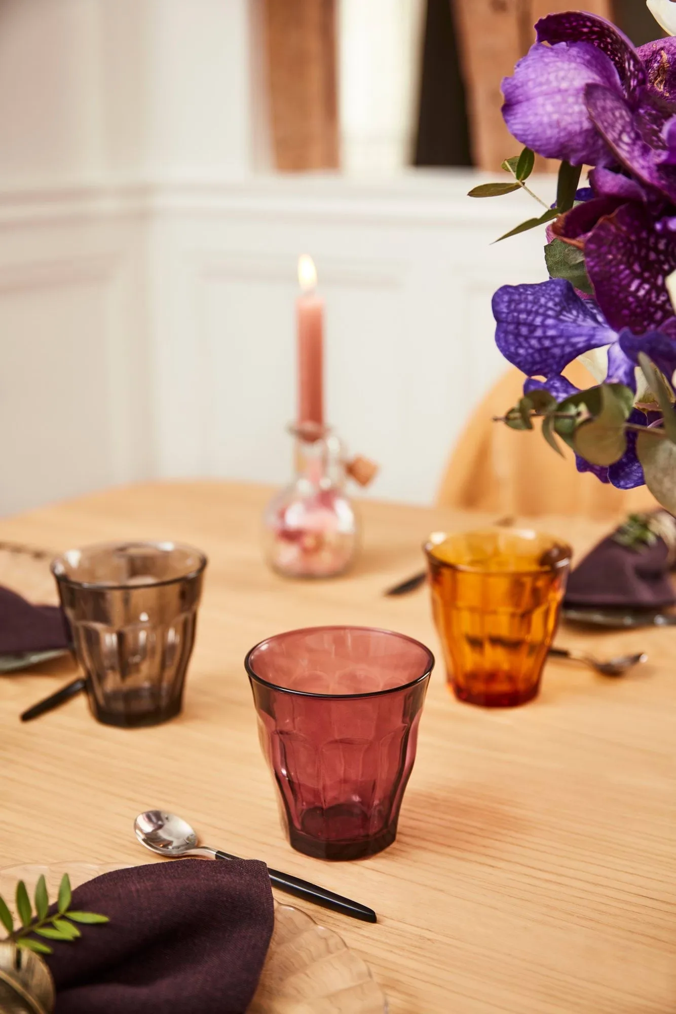 Picardie Trinkglas, Amber, 6er-Pack, 25 cl Duralex
