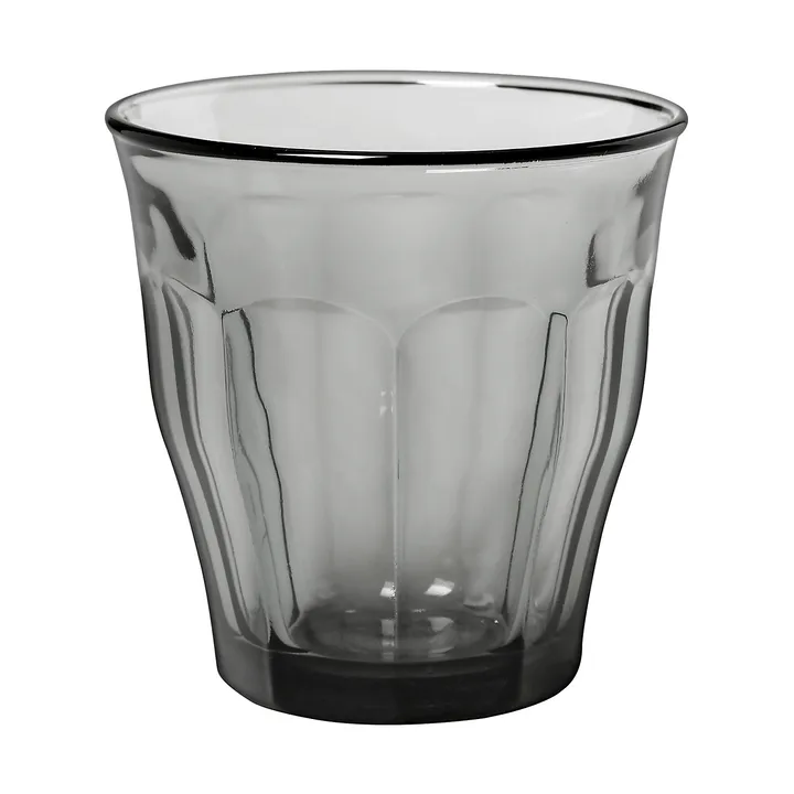 Picardie Trinkglas - Grau, 6er-Pack, 25 cl - Duralex