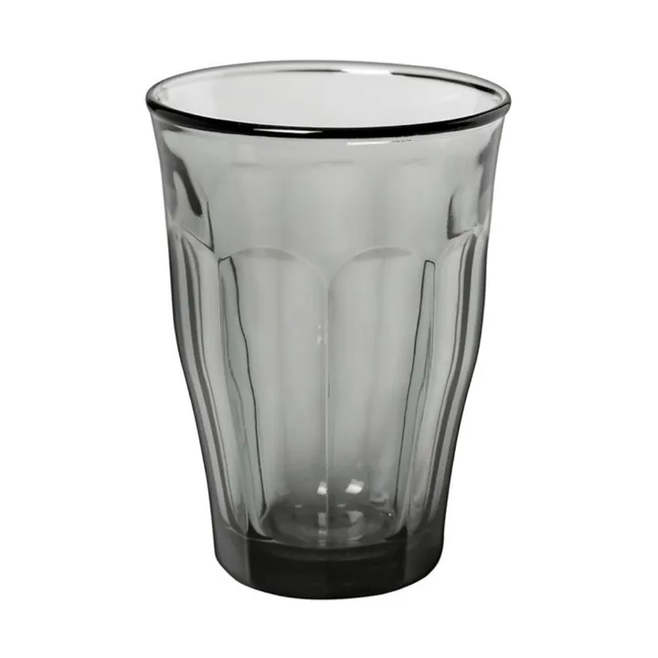 Picardie Trinkglas - Grau, 6er-Pack, 36 cl - Duralex