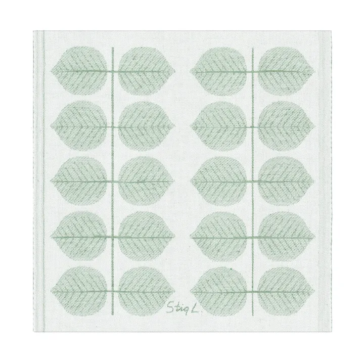 Berså Serviette 35x35 cm - Grün - Ekelund Linneväveri