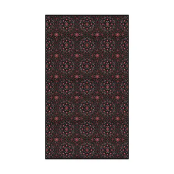 Bettys jul Tischdecke 145x250 cm - Rot-Schwarz - Ekelund Linneväveri