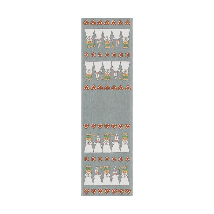 Luciamorgon Tischläufer 35x120 cm - Multi - Ekelund Linneväveri