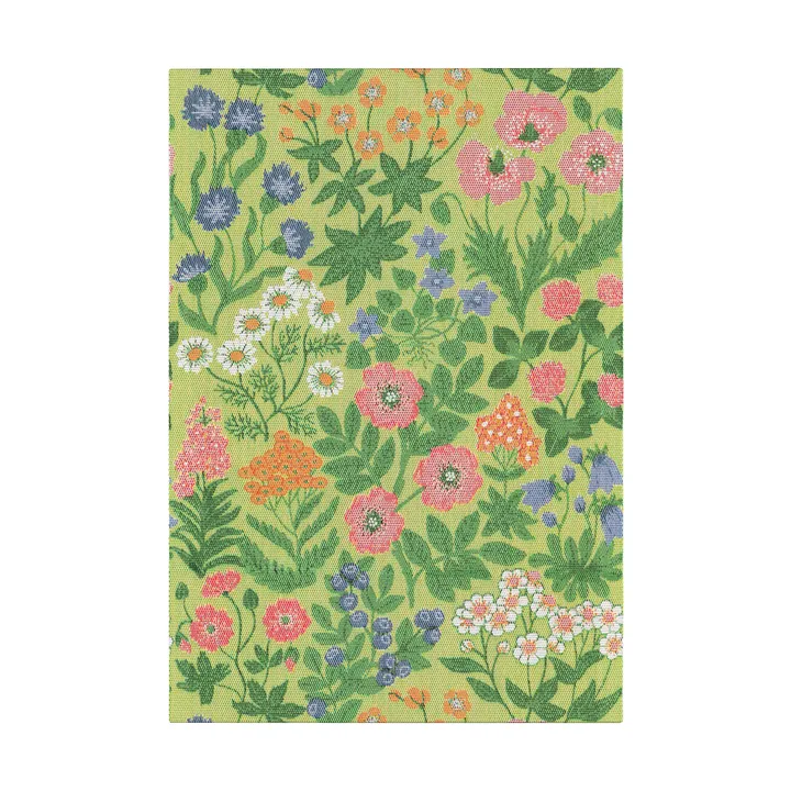Vildblommor Geschirrtuch 35x50 cm - Grün - Ekelund Linneväveri
