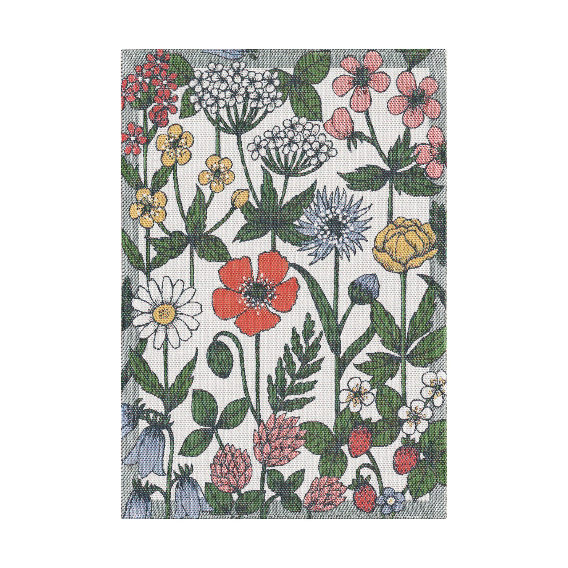 Vildblomster Geschirrtuch 35x50 cm, Multi Ekelund Linneväveri