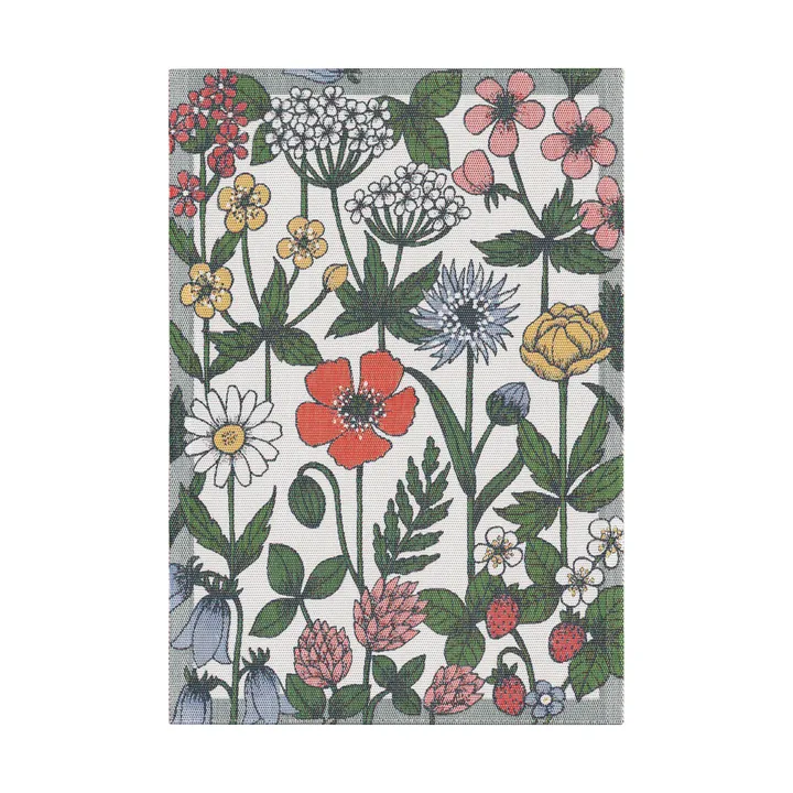 Vildblomster Geschirrtuch 35x50 cm - Multi - Ekelund Linneväveri
