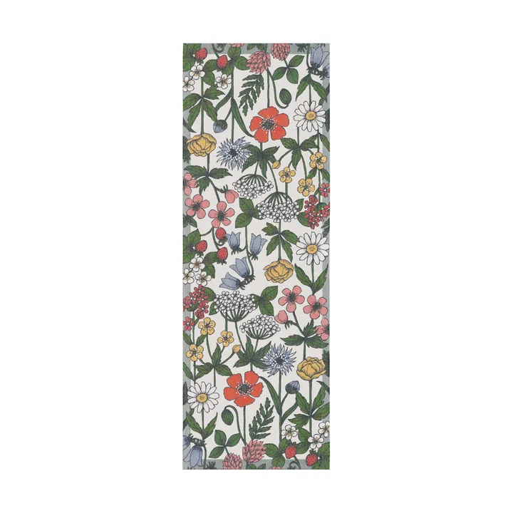 Vildblomster Tischläufer 35x100 cm - Multi - Ekelund Linneväveri