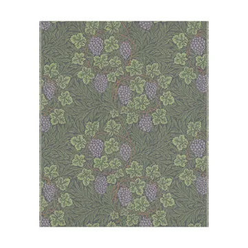 Vine Decke 140x170 cm - Grün - Ekelund Linneväveri
