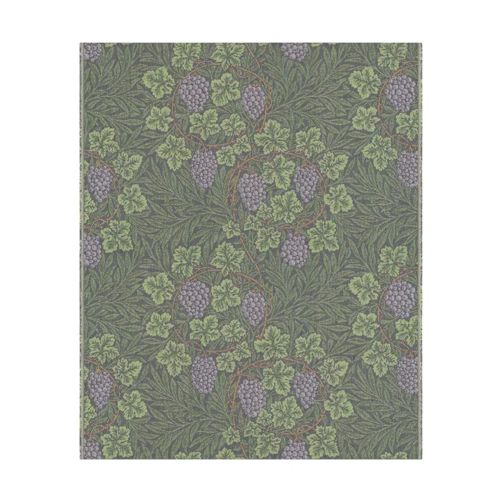 Vine Decke 140x170 cm - Grün - Ekelund Linneväveri