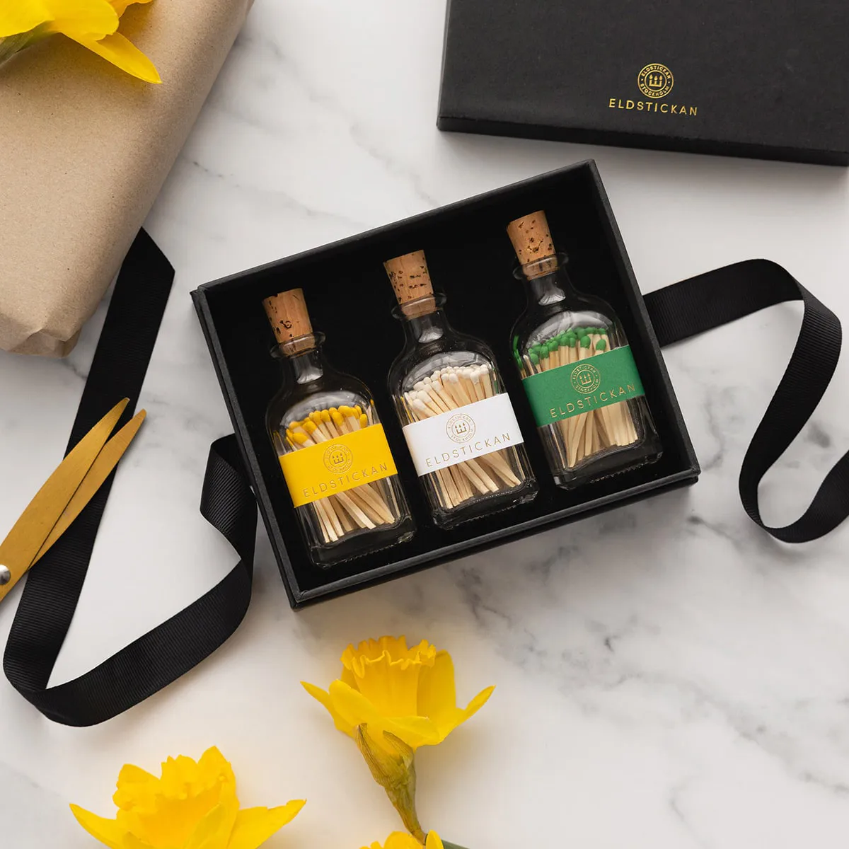 Lilla eldstickan Geschenkbox 3-teilig, Sommarsol-Ostern Eldstickan