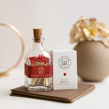 Lilla eldstickan Streichholzschachtel mit 60 Streichhölzern - Kleine Rose - Eldstickan