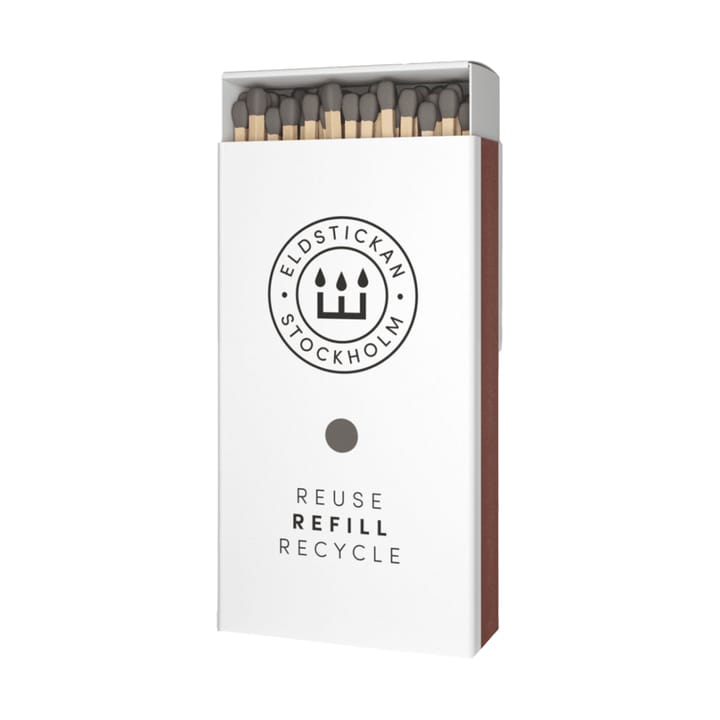 Refill große Streichholzschachtel 100 Streichhölzer, Aska Eldstickan