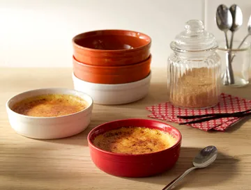 Creme Brulee-Form, 2-teiliges Set - Rot - Emile Henry