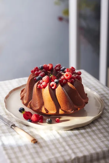 Emile Henry Madeleine Servierplatte - Cream, rund - Emile Henry