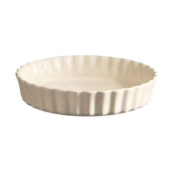 Emile Henry Tarteform Ø28 cm - Cream - Emile Henry