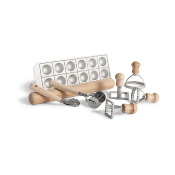 Eppicotispai Ravioli- und Tortellini-Pasta-Starterset - Buchenholz - Eppicotispai