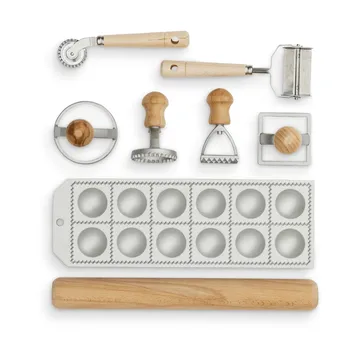 Eppicotispai Ravioli- und Tortellini-Pasta-Starterset - Buchenholz - Eppicotispai