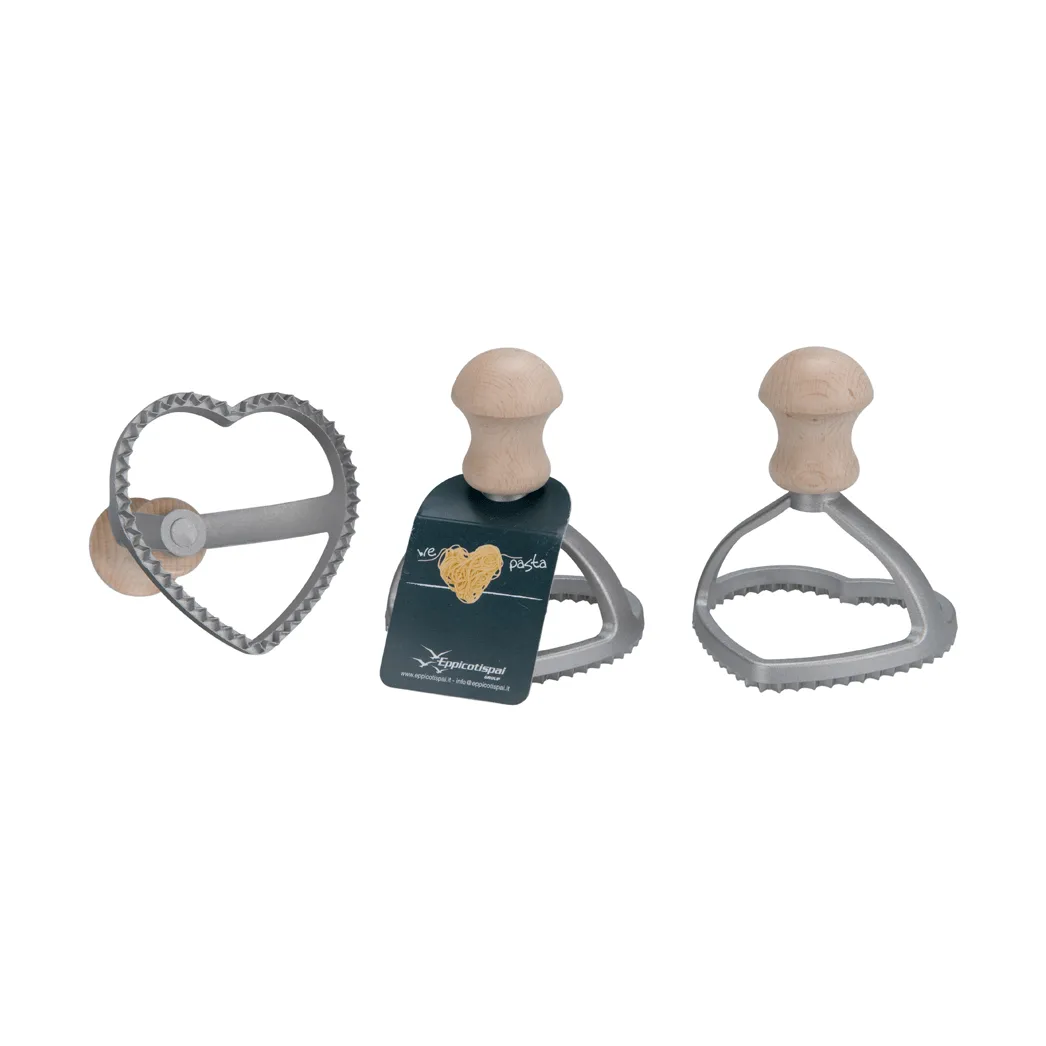 Eppicotispai Raviolistanze, Aluminium, Buche, herzförmig, Ø8,5 cm Eppicotispai
