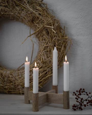 Ernst Adventsleuchter Ø22x8 cm - Natur - ERNST